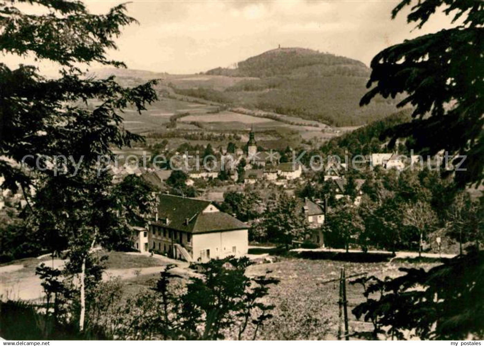 72643765 Geising Erzgebirge Teilansicht  Geising Osterzgebirge