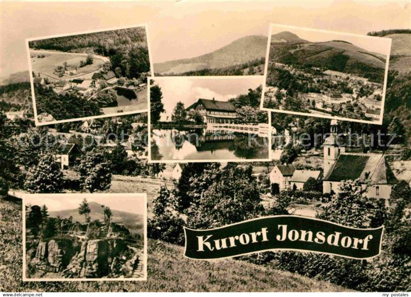 72643954 Jonsdorf Teilansichten Kurort Kurort Jonsdorf