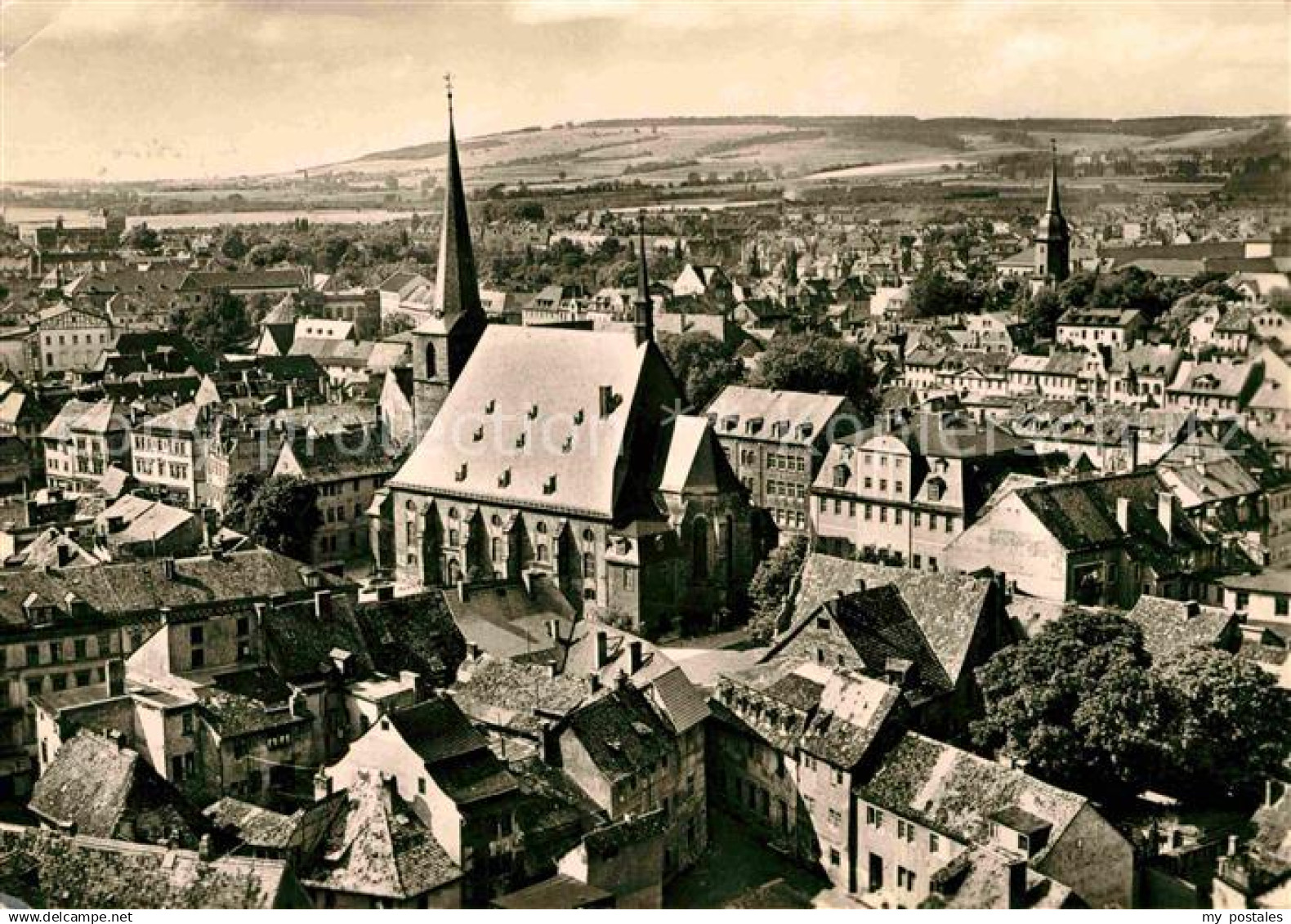 72643973 Weimar Thueringen Ortsansicht mit Kirche Weimar