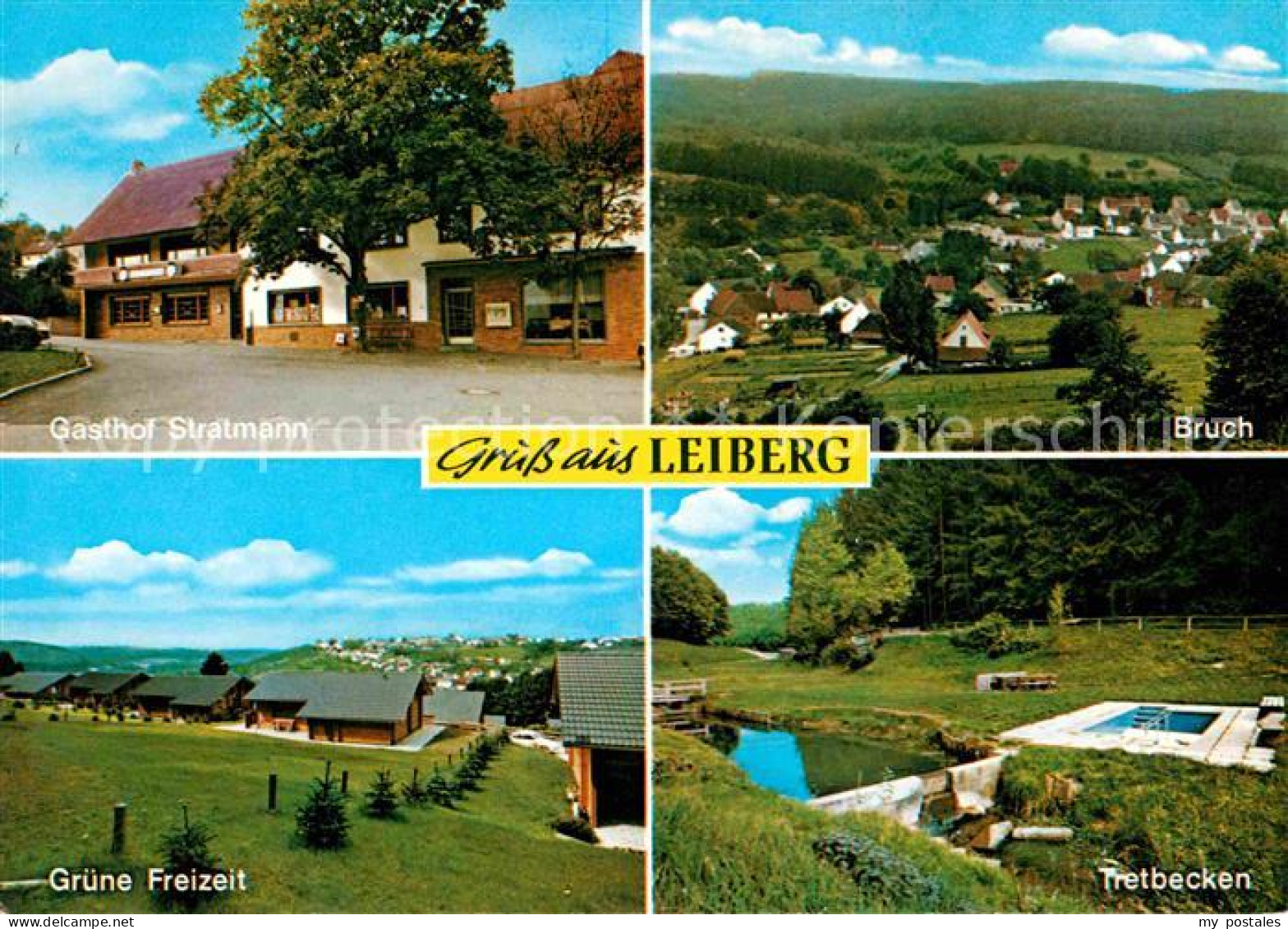 72656811 Leiberg Gasthof Stratmann Tretbecken Bruch Bad Wuennenberg