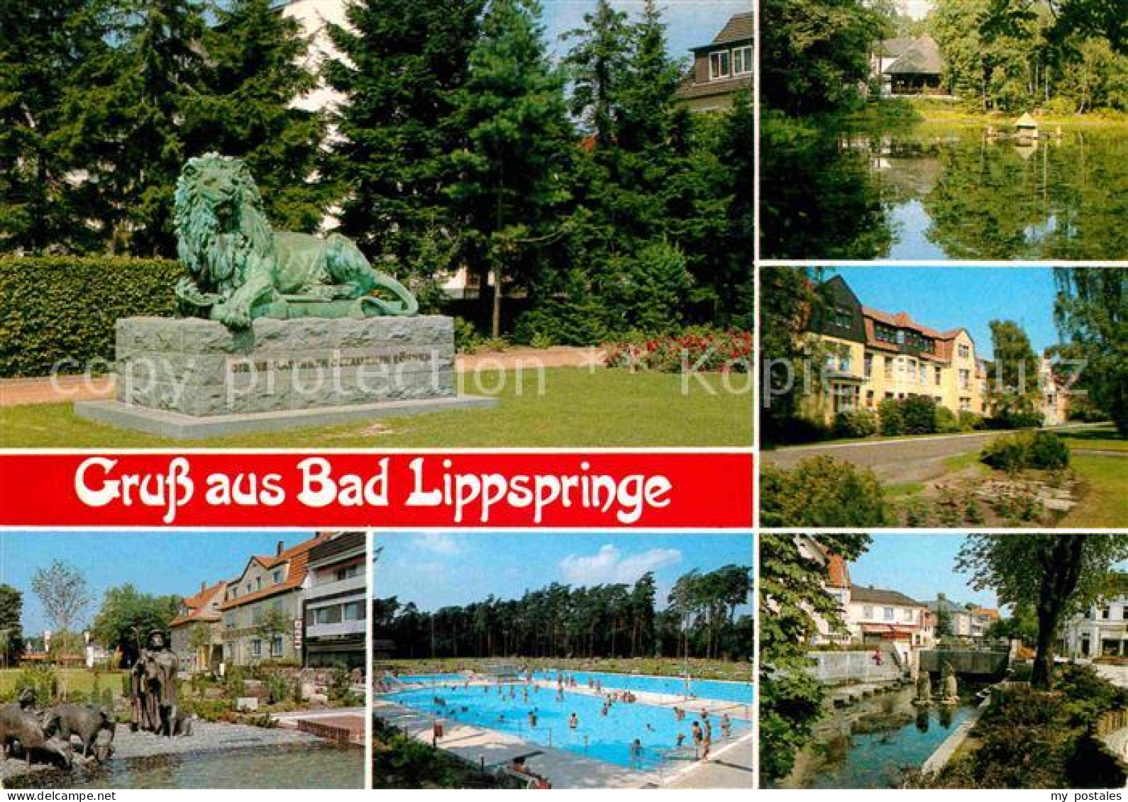 72658233 Bad Lippspringe Kurhaus Schaeferdenkmal Bad Lippspringe