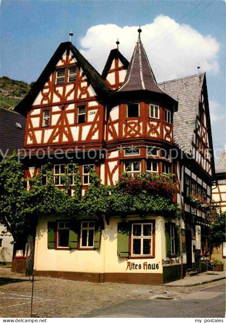 72661253 Bacharach Rhein Altes Haus Bacharach