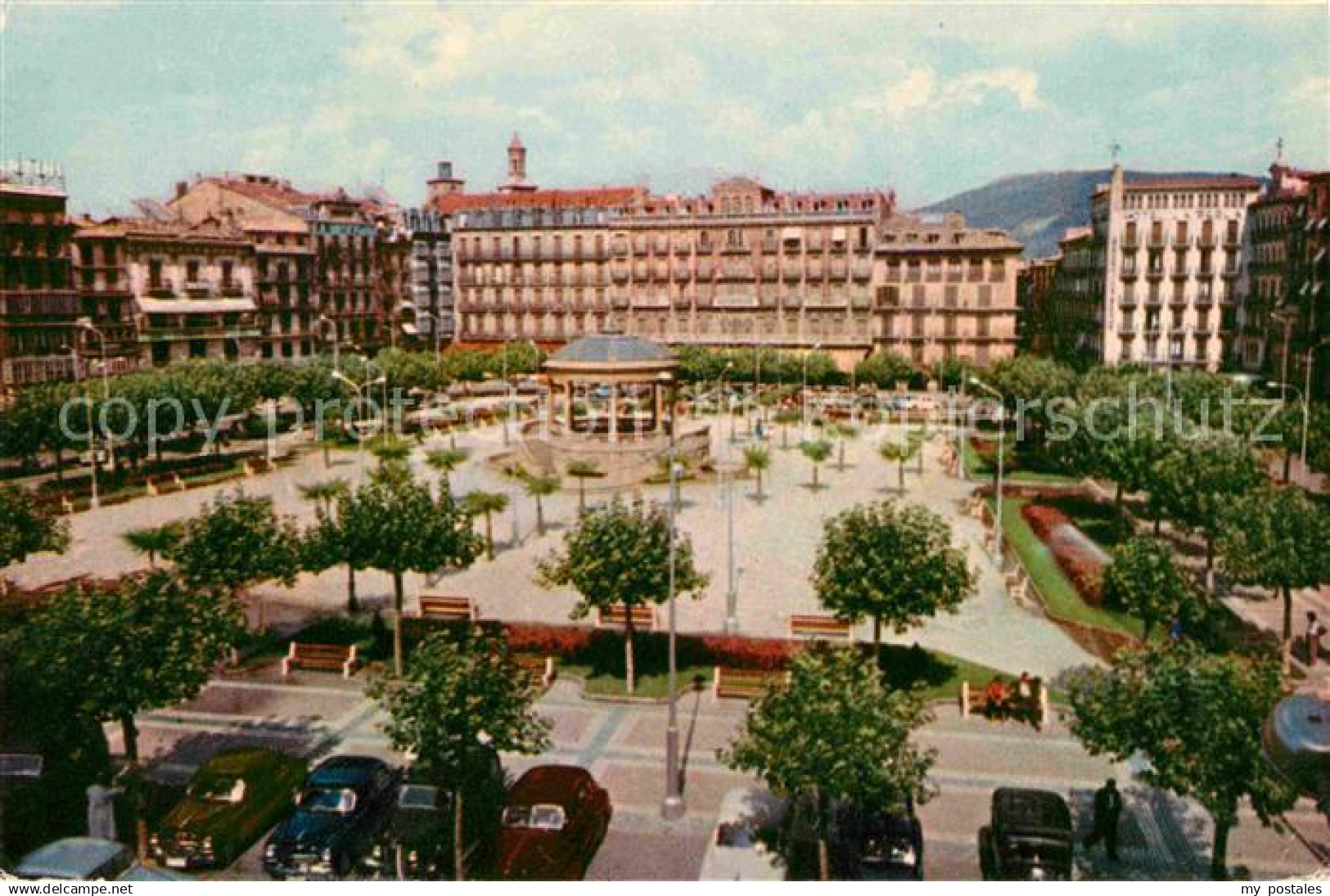 72662020 Pamplona Navarra Plaza del Castillo