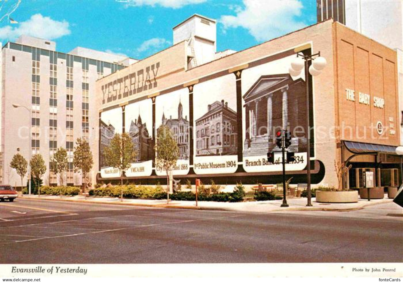 72664030 Evansville_Indiana Evansville of Yesterday Mural in downtown