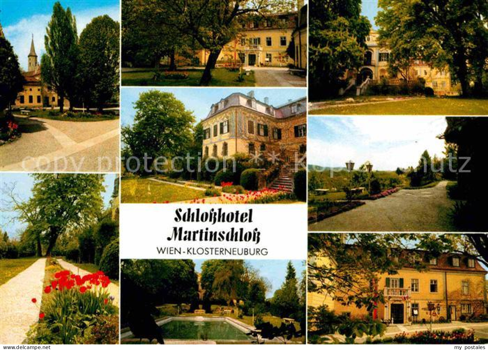 72668058 Klosterneuburg Schlosshotel Martinschloss Park  Klosterneuburg