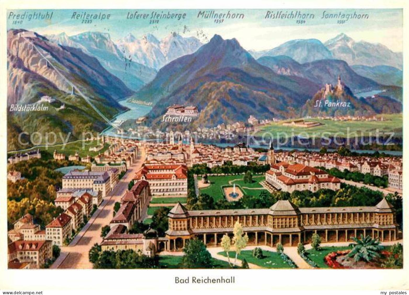 72670111 Bad Reichenhall Panoramabild Bad Reichenhall