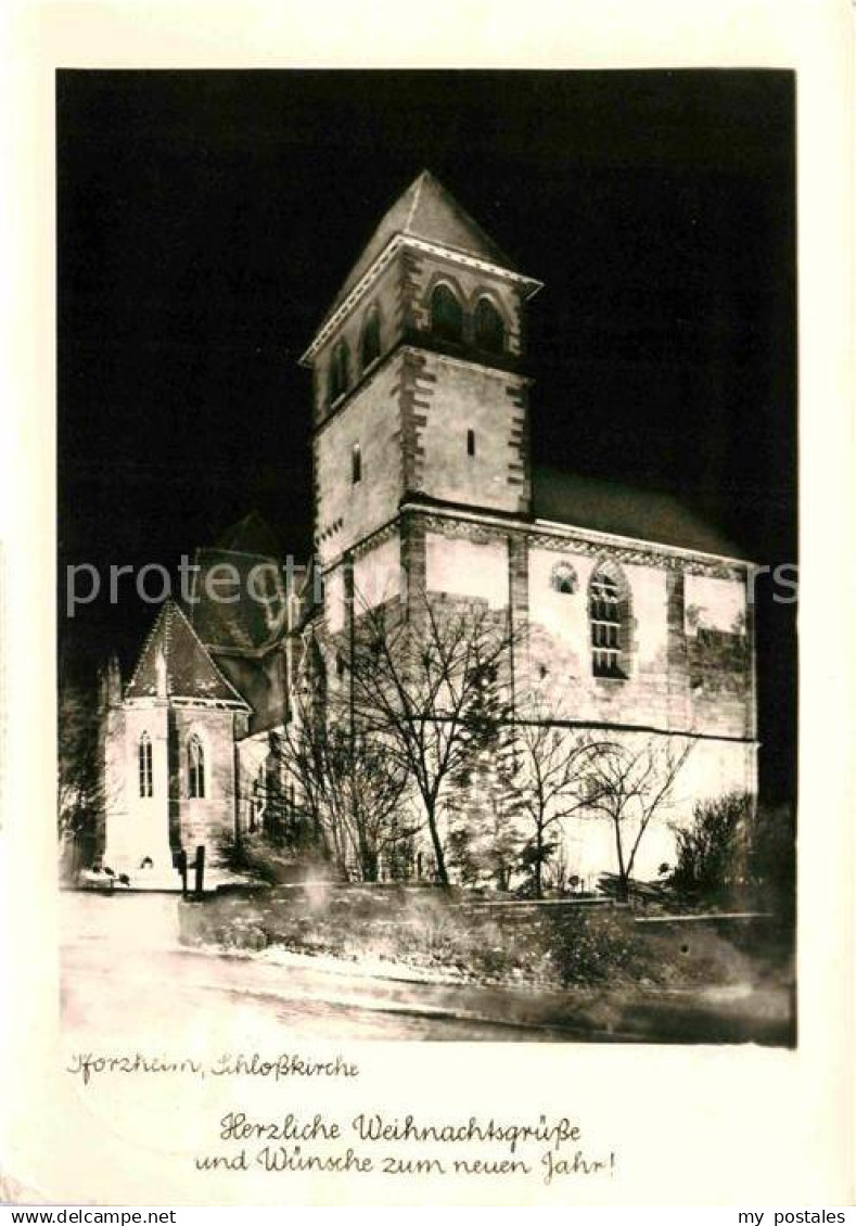 72694737 Pforzheim Schlosskirche Weihnachtskarte Pforzheim