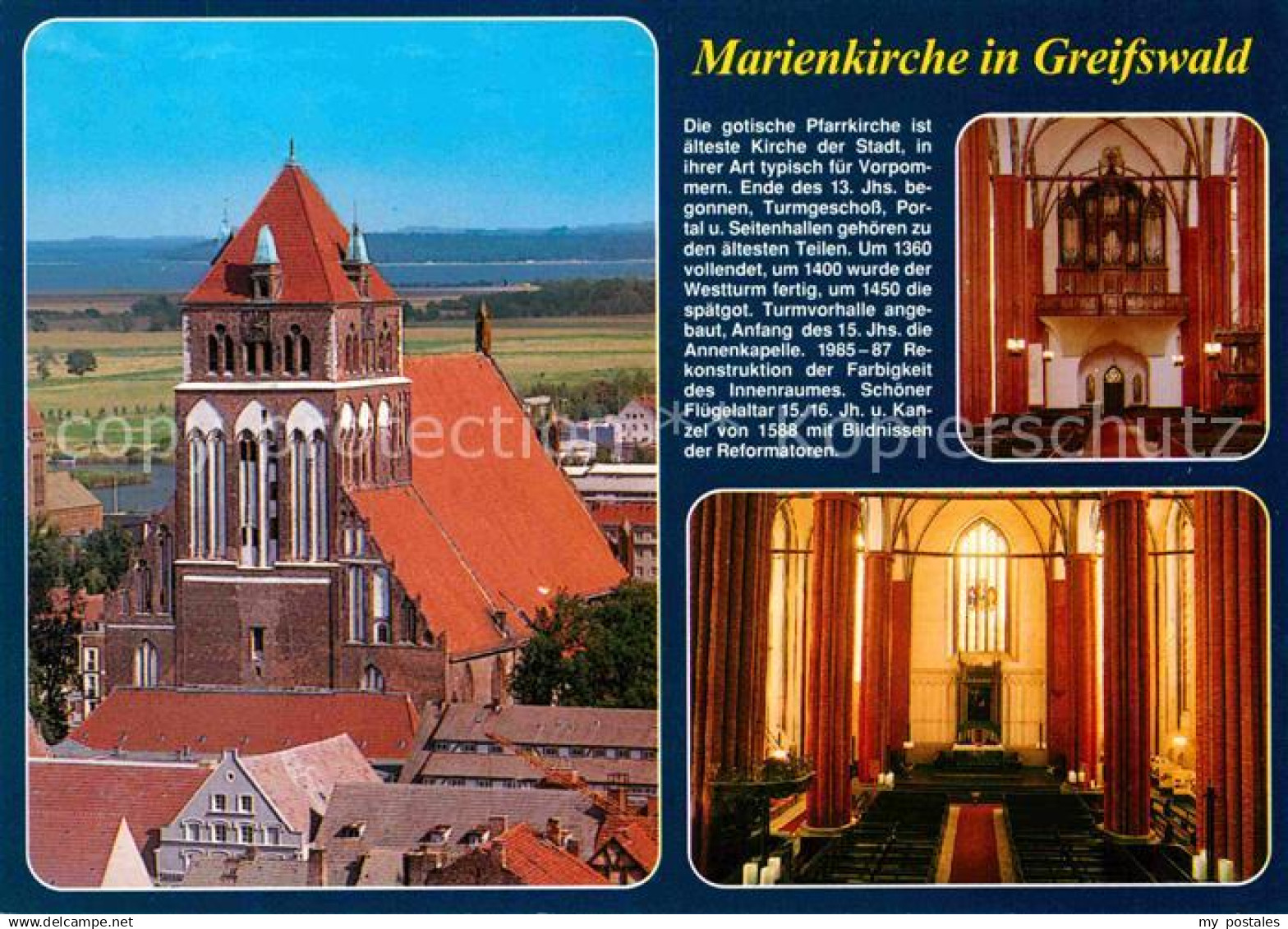 72696488 Greifswald Marienkirche Universitaetsstadt Greifswald