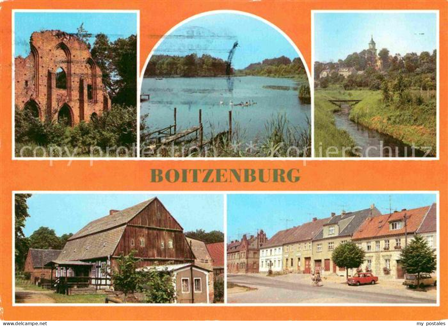 72699546 Boitzenburg Klosterruine Am Haussee Teilansicht Produktionsmuseum Klost