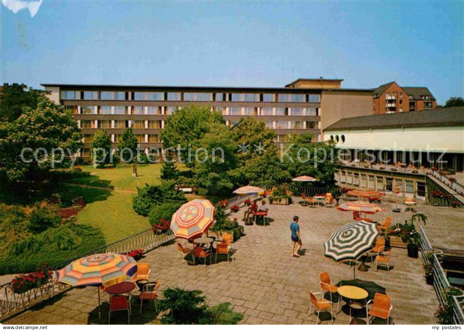 72701333 Aachen Burtscheid Innenhof Landesbad Aachen