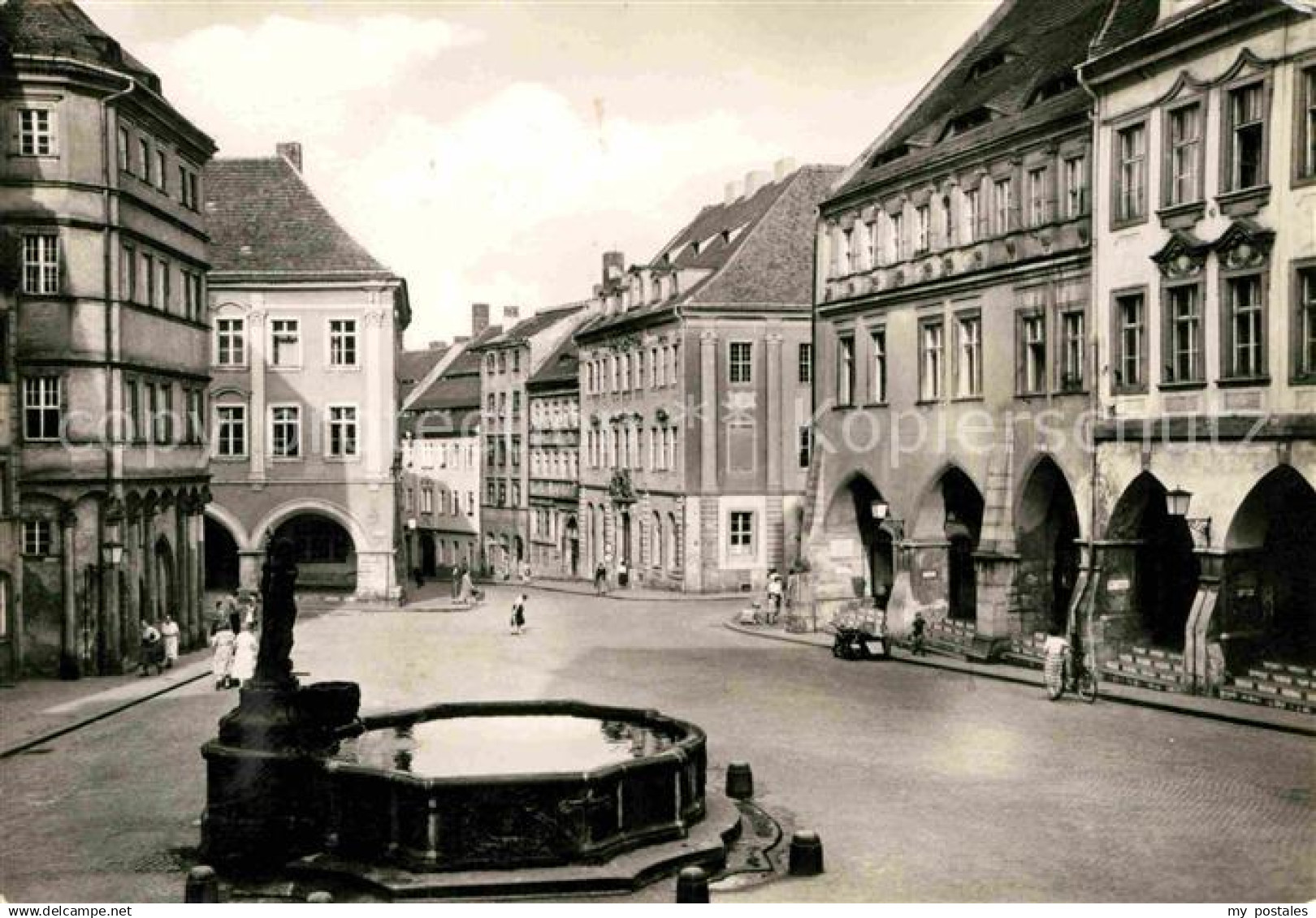 72703326 Goerlitz Sachsen Untermarkt Neptunbrunnen Goerlitz