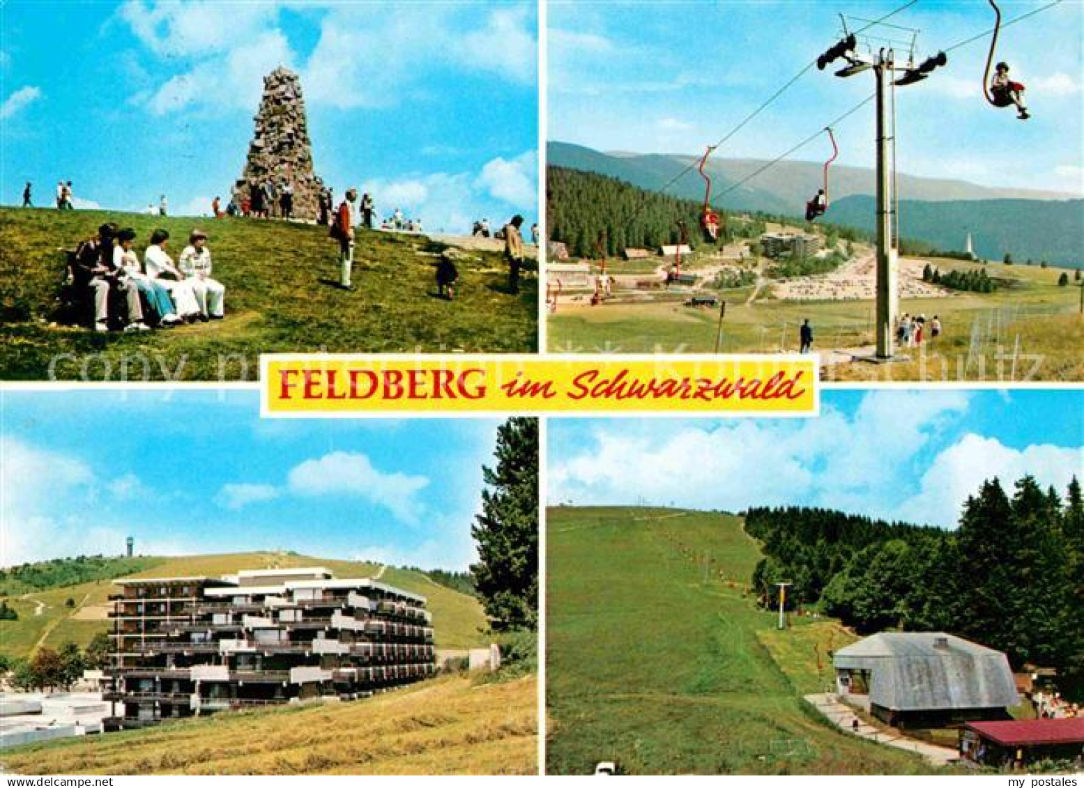 72706775 Feldberg Schwarzwald Sessellift Bismarckturm Hotel  Feldberg