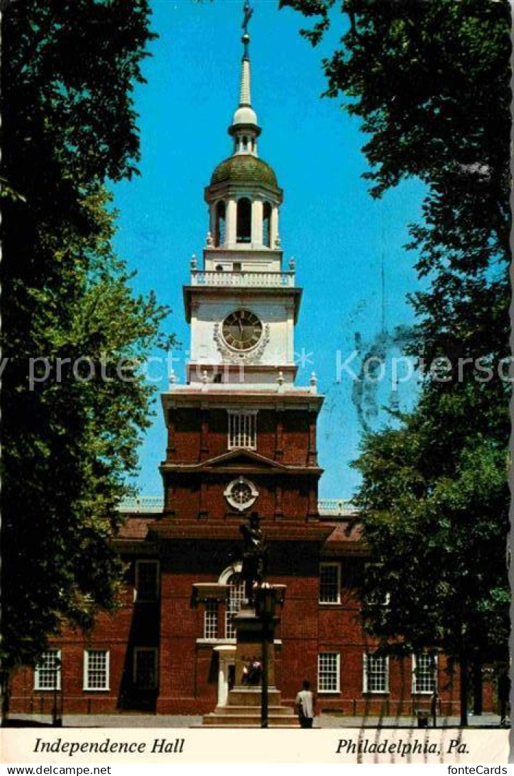 72706910 Philadelphia Pennsylvania Independence Hall  Philadelphia Pennsylvania