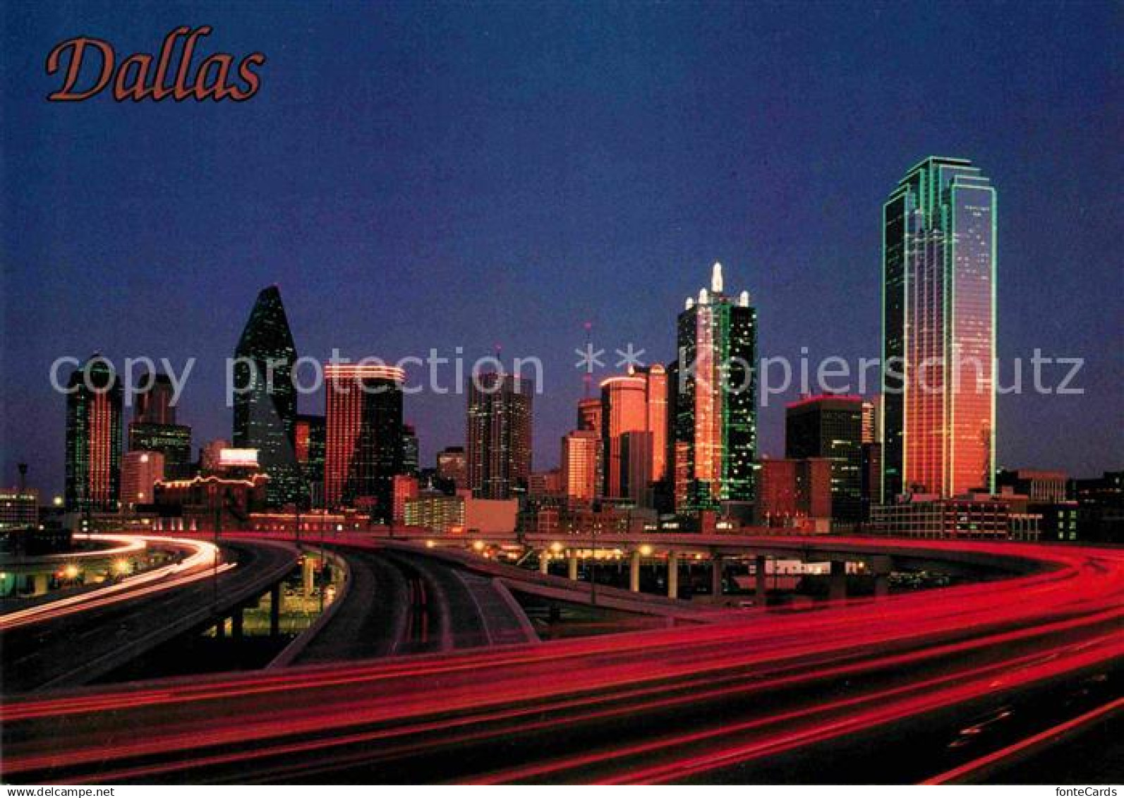 72707526 Dallas Texas Skyline