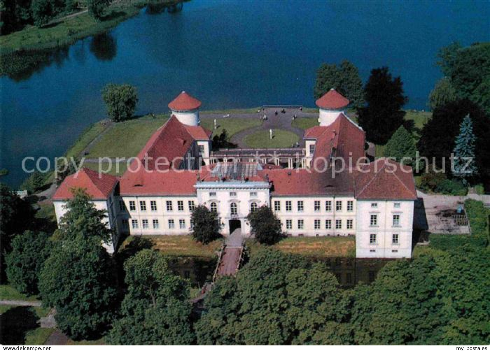 72707995 Rheinsberg Schloss Rheinsberg Fliegeraufnahme  Rheinsberg