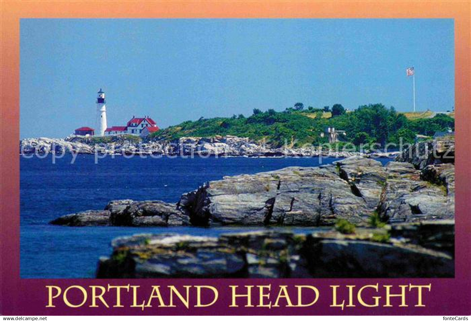 72708417 Portland Maine Leuchtturm