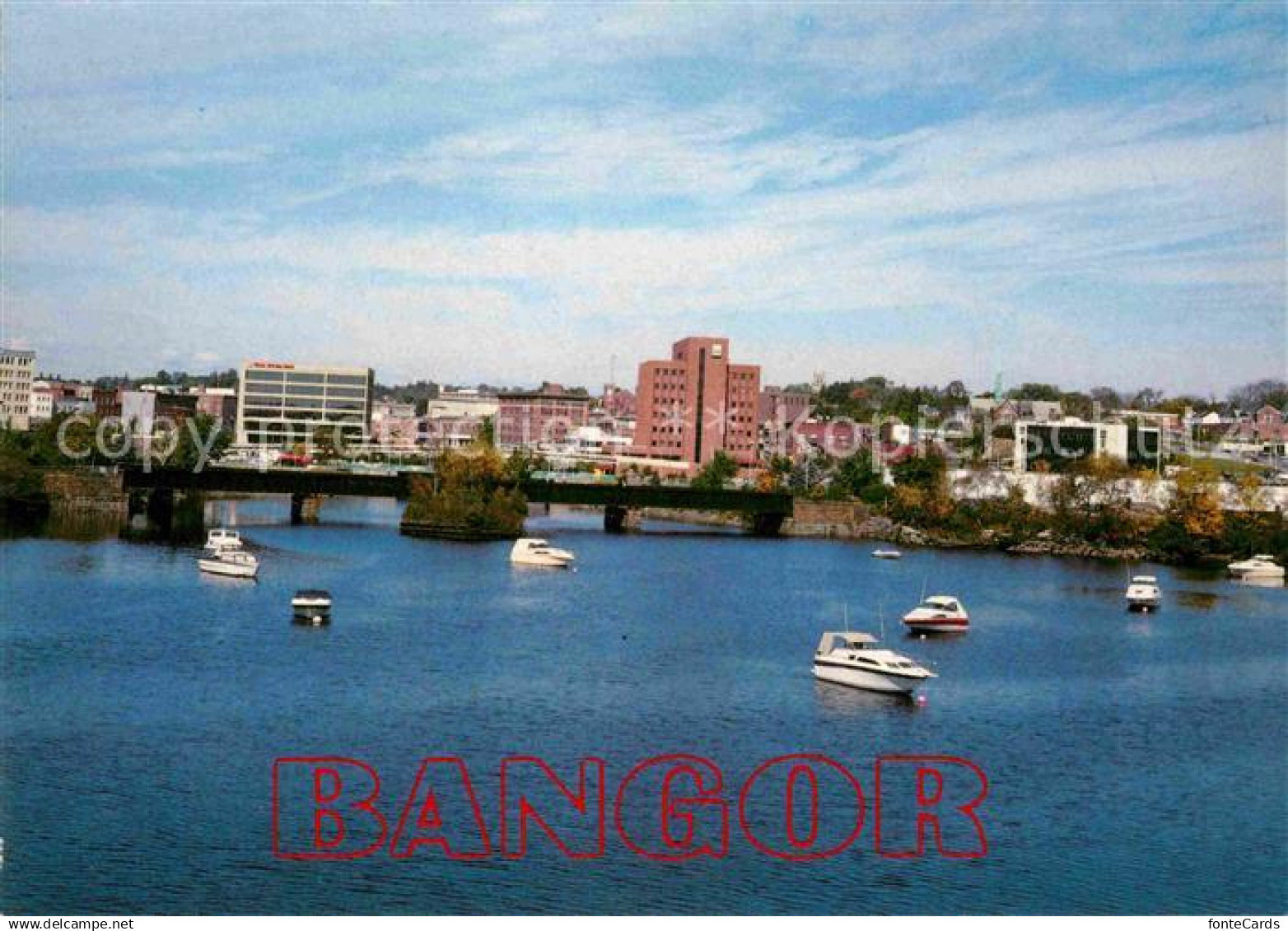 72708443 Bangor Maine Panorama