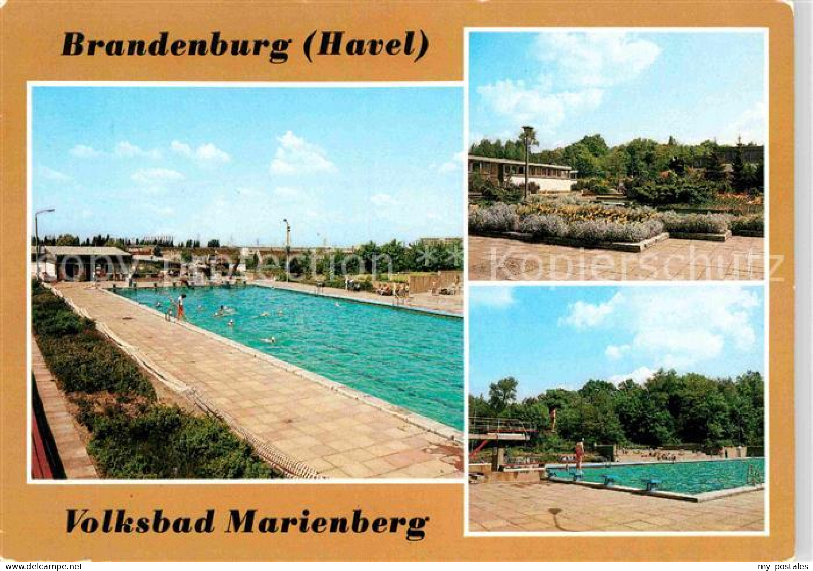 72727210 Brandenburg Havel Volksbad Marienberg Schwimmbad Brandenburg