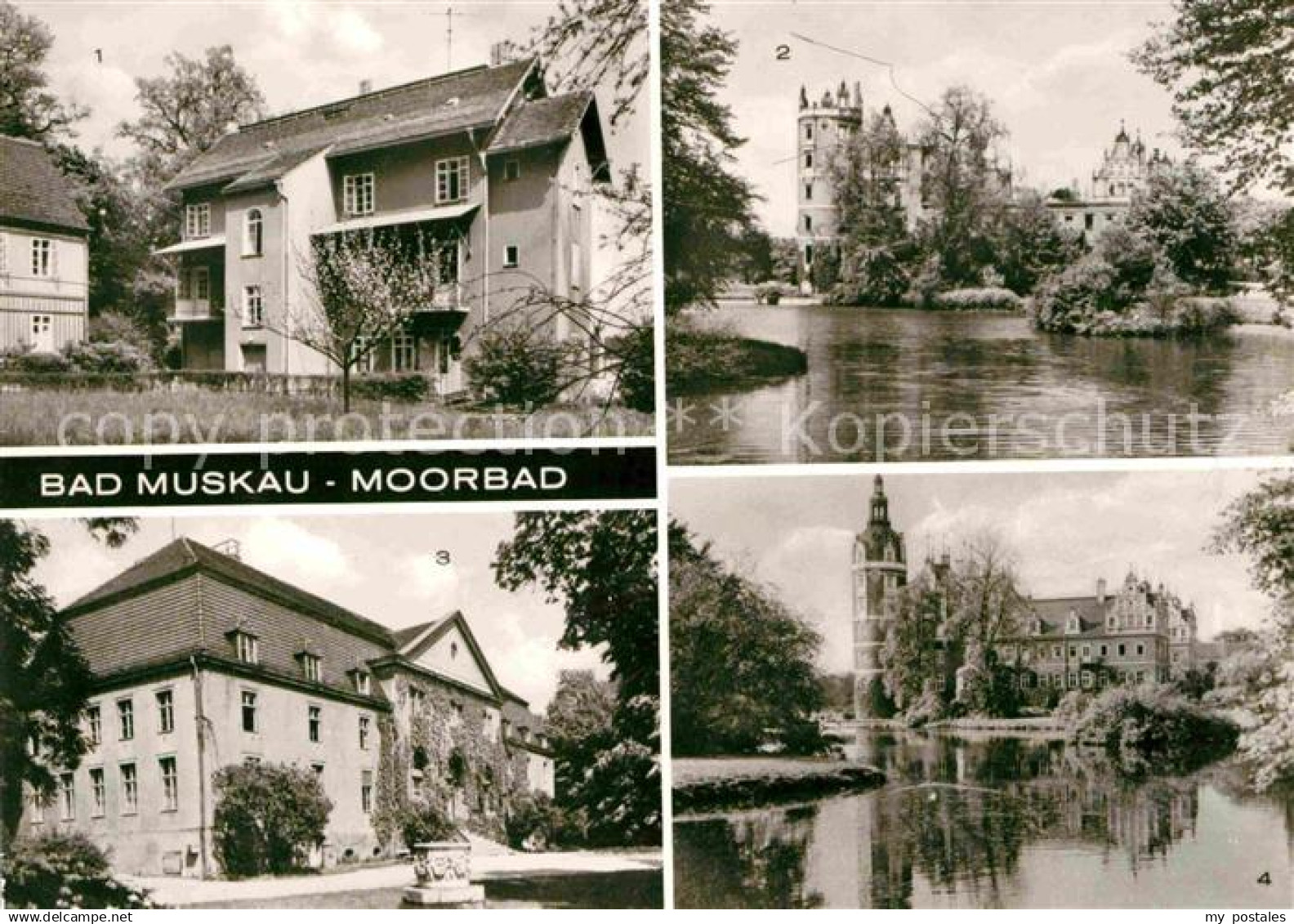 72729579 Bad Muskau Oberlausitz Turmvilla Schlossruine Moorbad Schloss