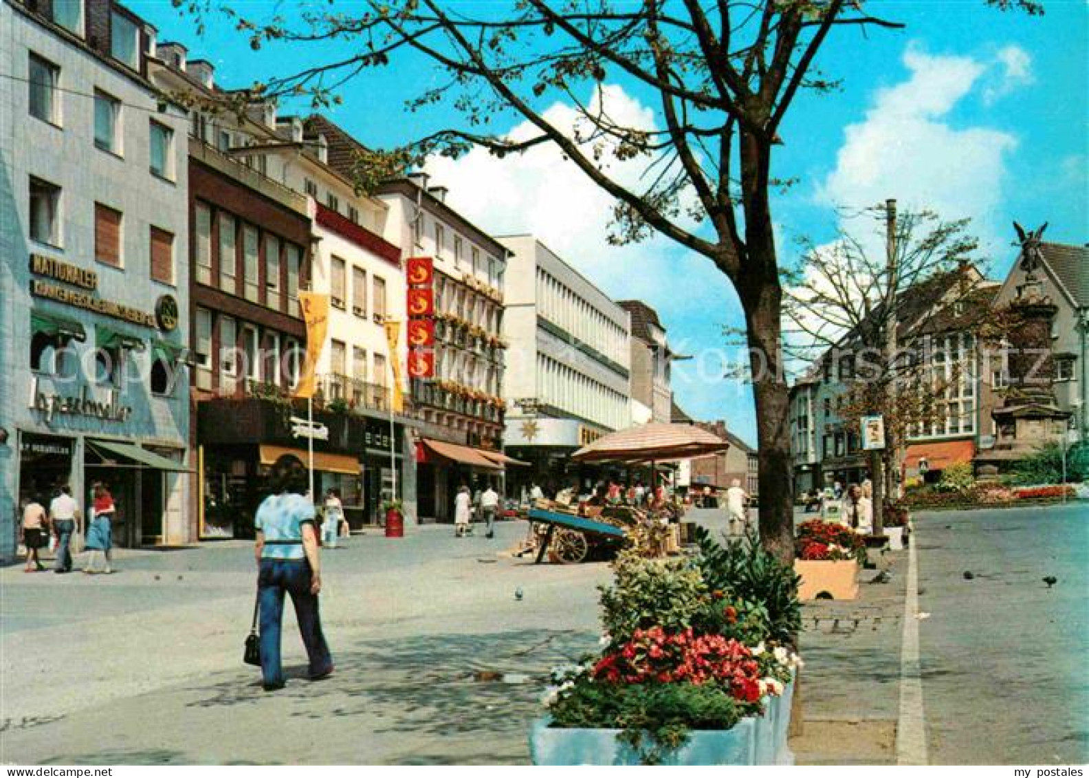 72742308 Siegburg Fussgaengerzone am Markt Siegburg