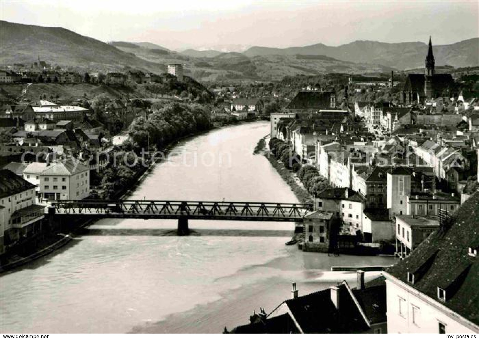 72761364 Steyr Enns Oberoesterreich Panorama Steyr