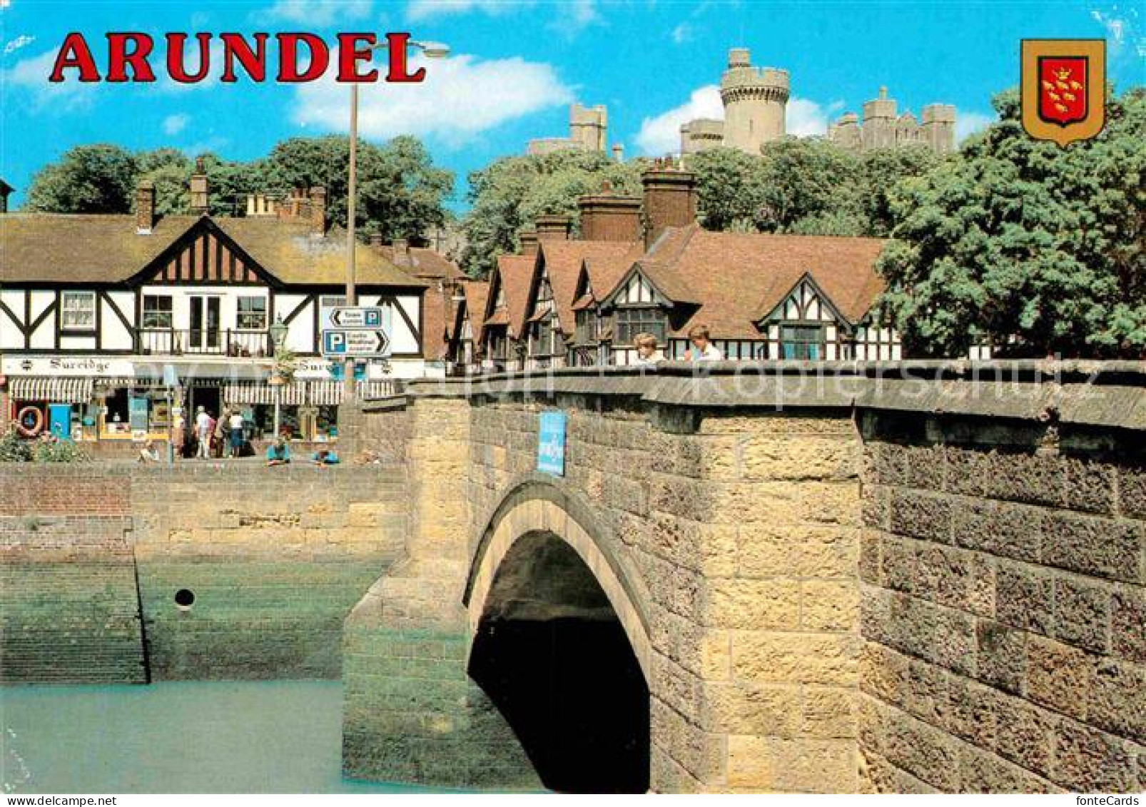 72761733 Arundel Castle Bridge  Arundel