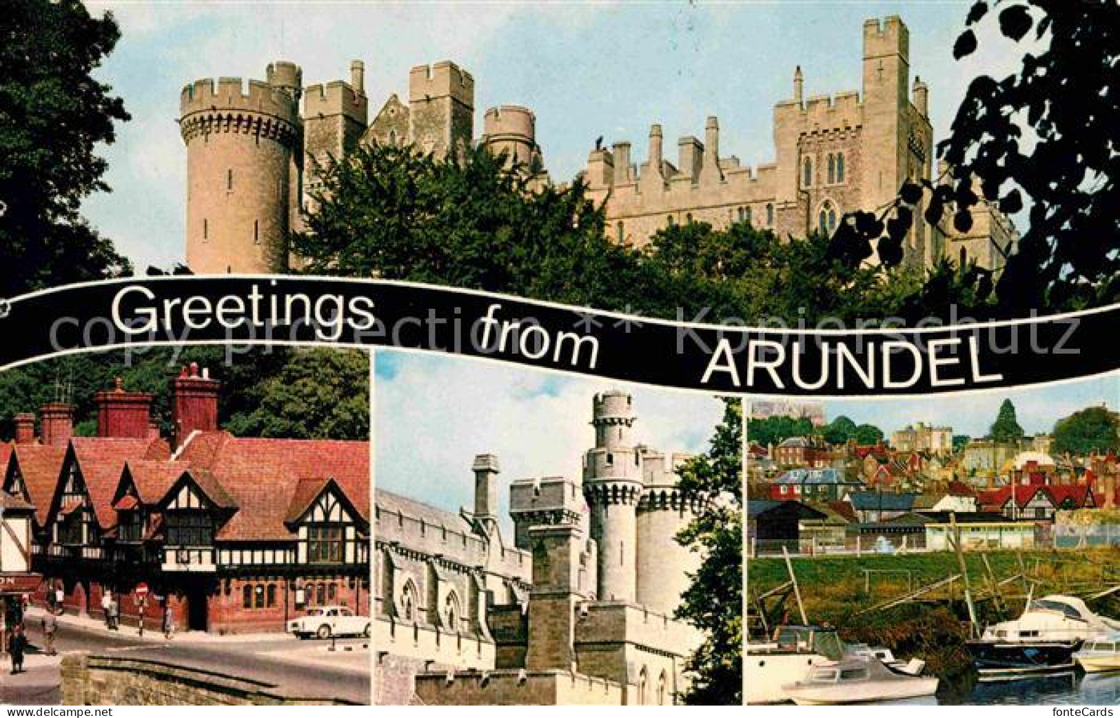 72766963 Arundel Hafen Schloss Arundel