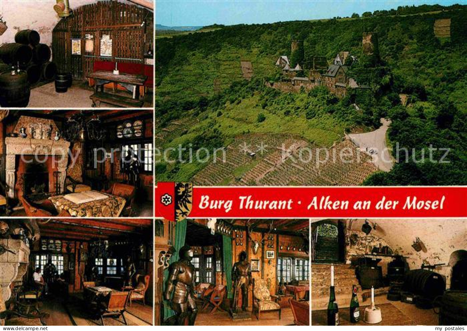 72767562 Alken Koblenz Burg Thurant Ruestungen Mosel  Alken