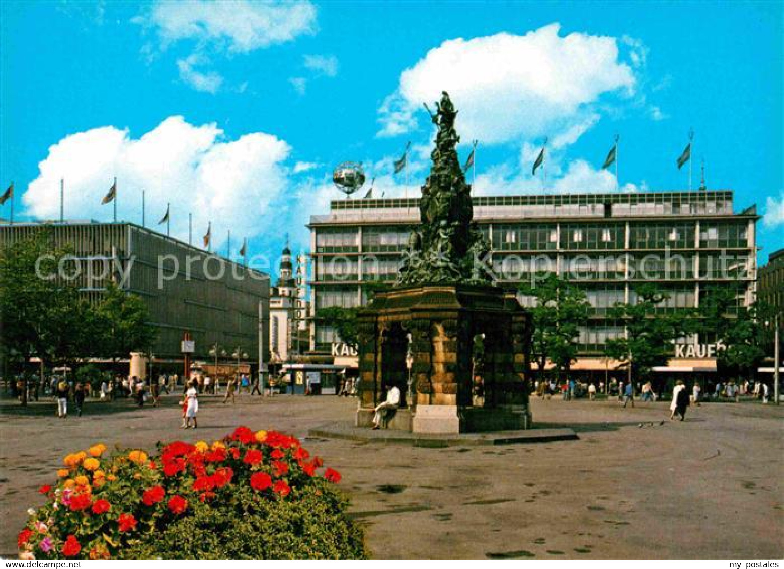 72768908 Mannheim Paradeplatz Denkmal Mannheim