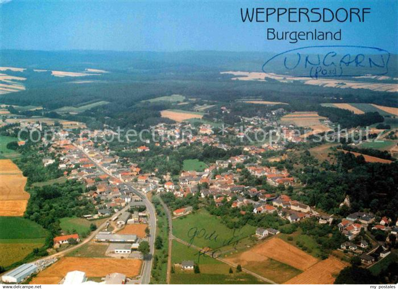 72773456 Weppersdorf Burgenland Fliegeraufnahme