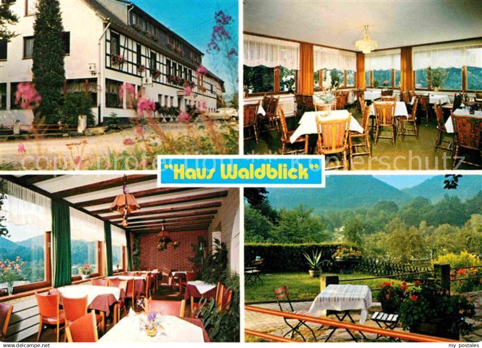 72789880 Simmerath Haus Waldblick Hotel Restaurant