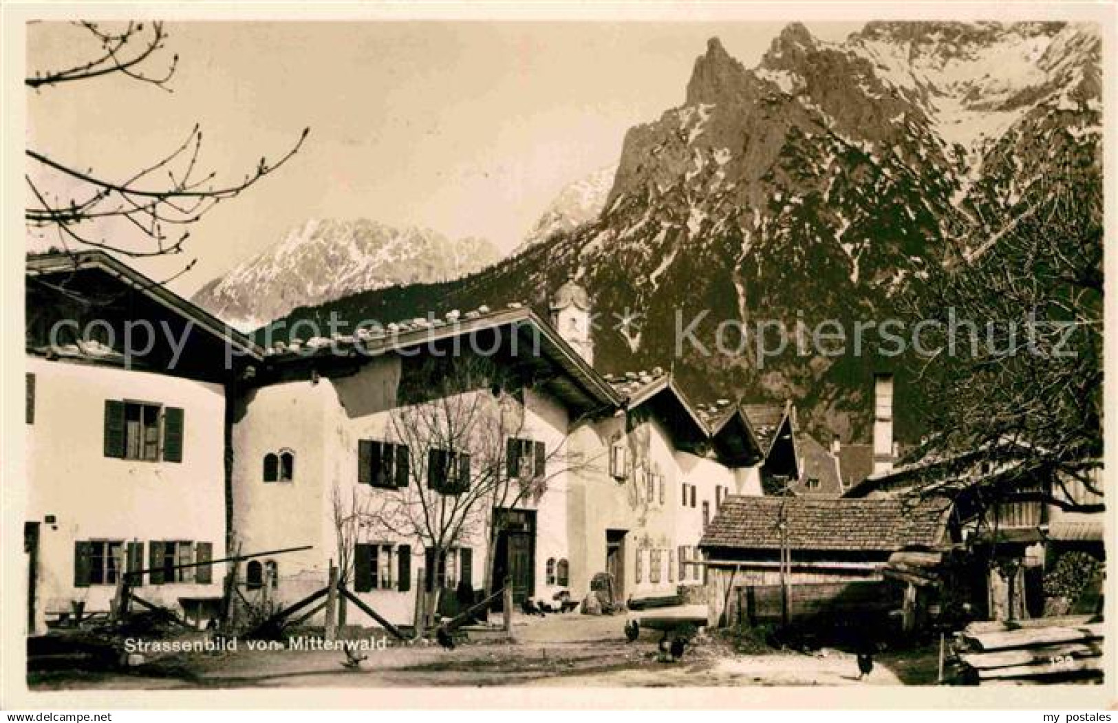 72795447 Mittenwald Bayern Ortspartie Mittenwald