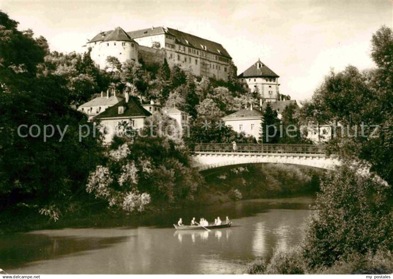 72797663 Tuebingen Alleenbruecke Schloss  Tuebingen