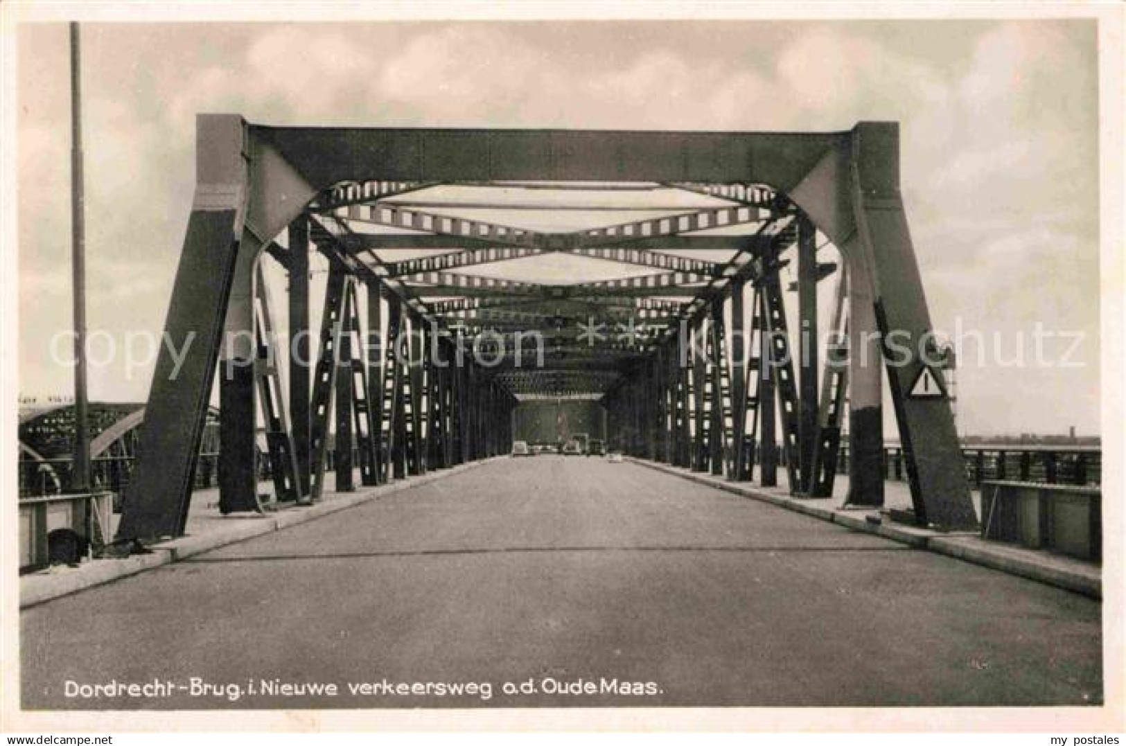 72811739 Dordrecht Brug nieuwe verkeersweg o.d. Oude Maas Dordrecht