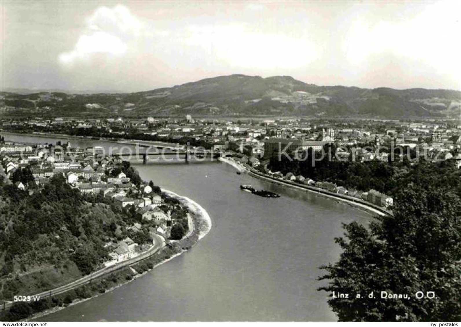 72819180 Linz Donau Panorama Linz