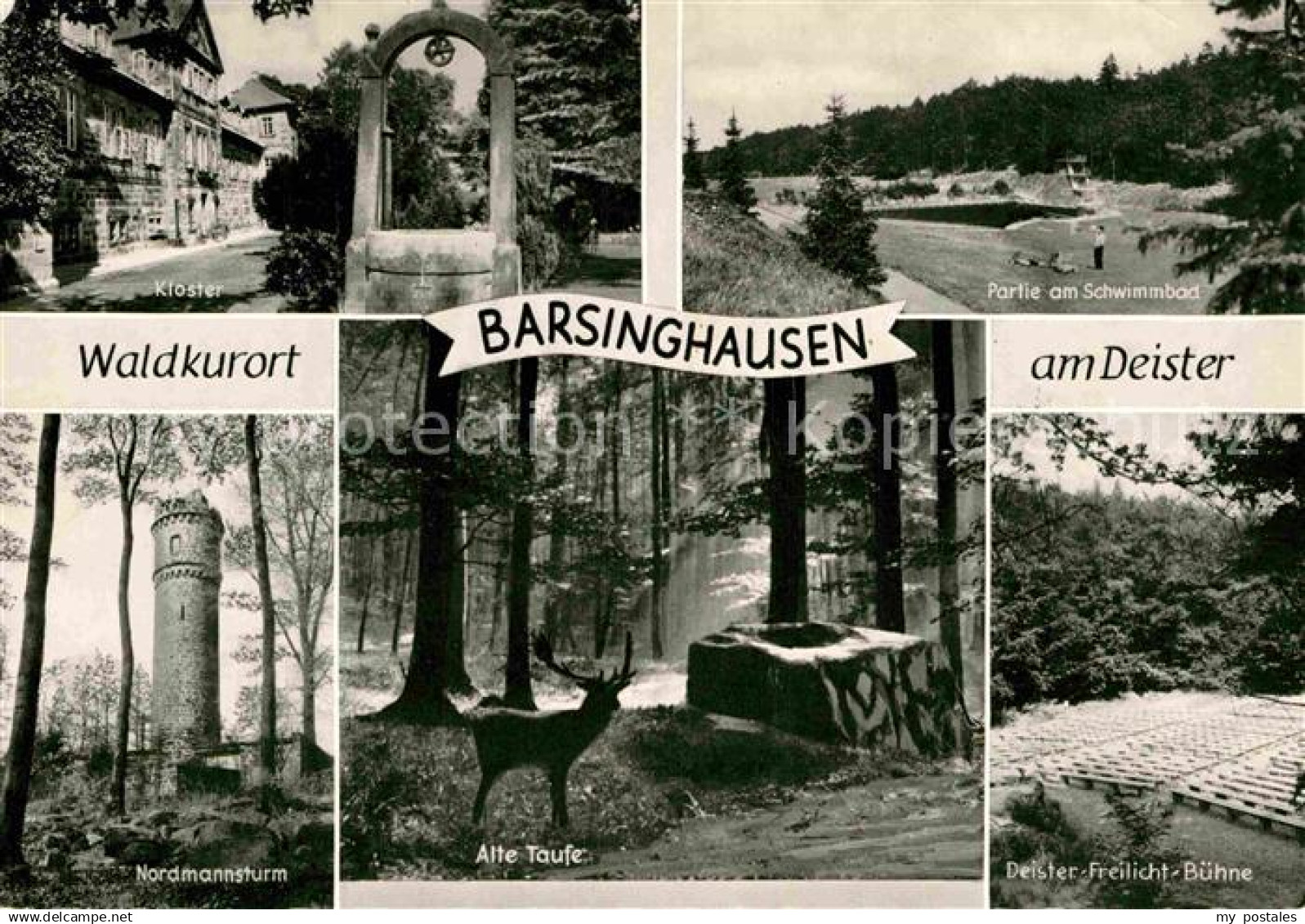 72827196 Barsinghausen Kloster Schwimmbad Alte Taufe Deister-Freilicht-Buehne  B