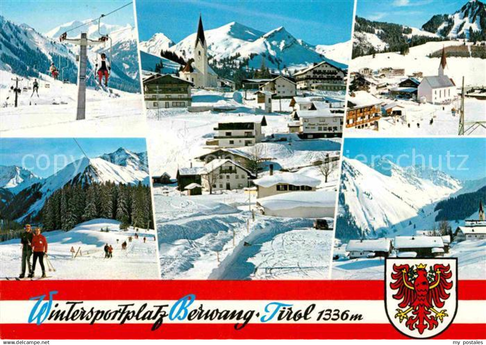 72847788 Berwang Tirol Panorama Wintersportplatz Alpen Berwang