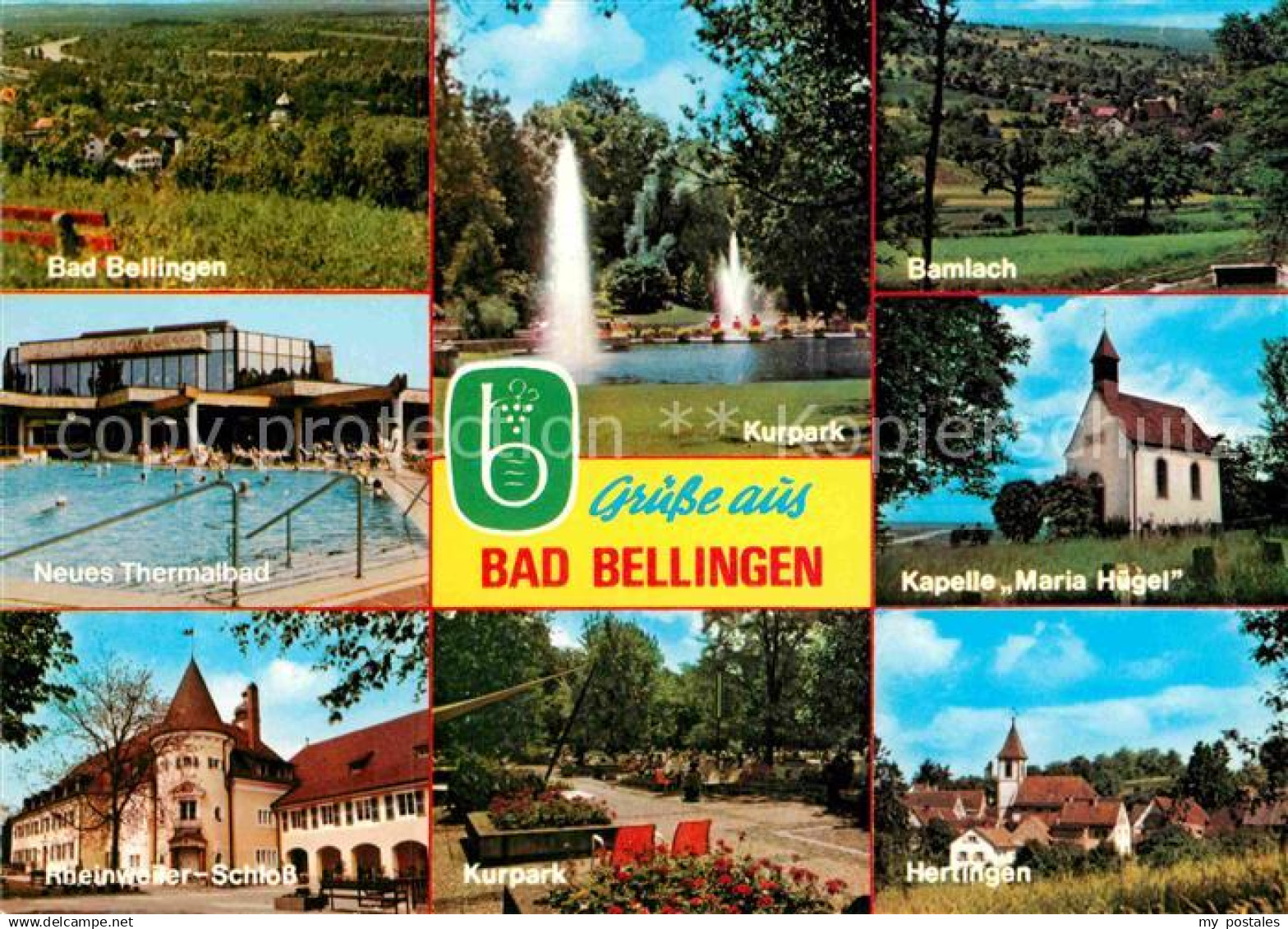 72849229 Bellingen Bad Schwimmbad Kurpark Kapelle Maria Huegel  Bad Bellingen