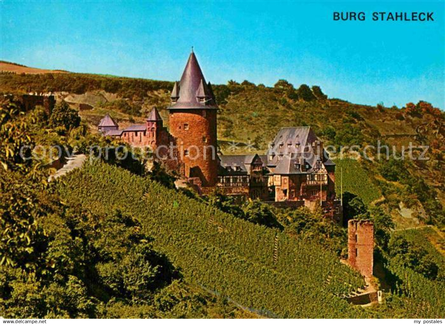 72865287 Bacharach Rhein Burg Stahleck Bacharach