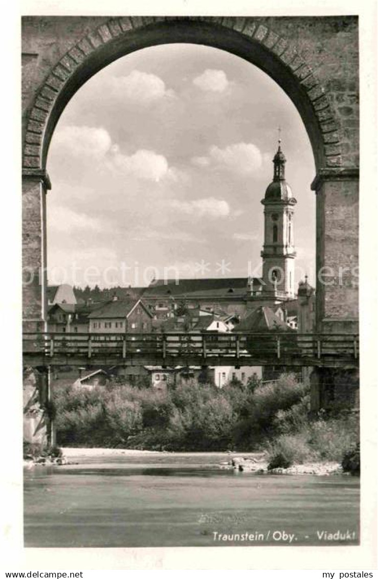 72884366 Traunstein Oberbayern Viadukt Traunstein