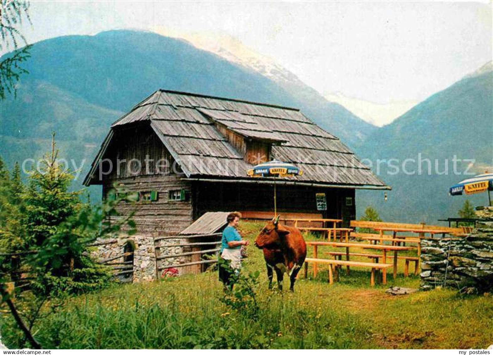 72893008 Obervellach Kaernten Almgasthaus Launsberg Obervellach