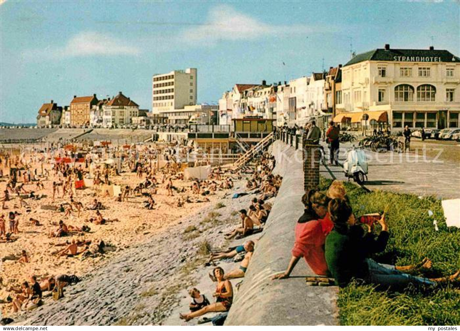 72897843 Vlissingen Zeebad met Strandhotel Vlissingen