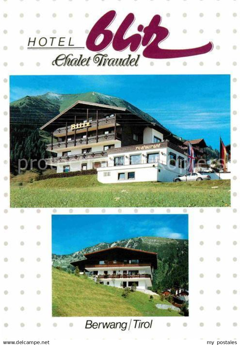 72898934 Berwang Tirol Hotel Blitz Chateau Traudel Berwang