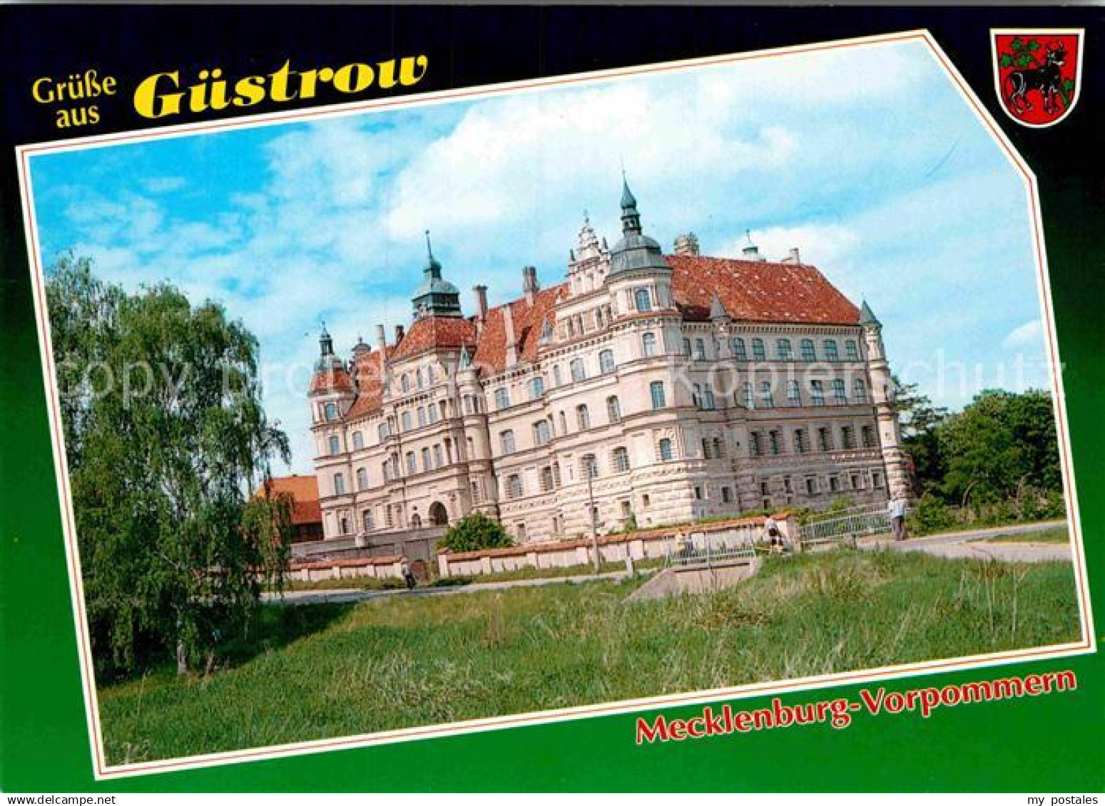 72901906 Guestrow Mecklenburg Vorpommern Schloss Guestrow