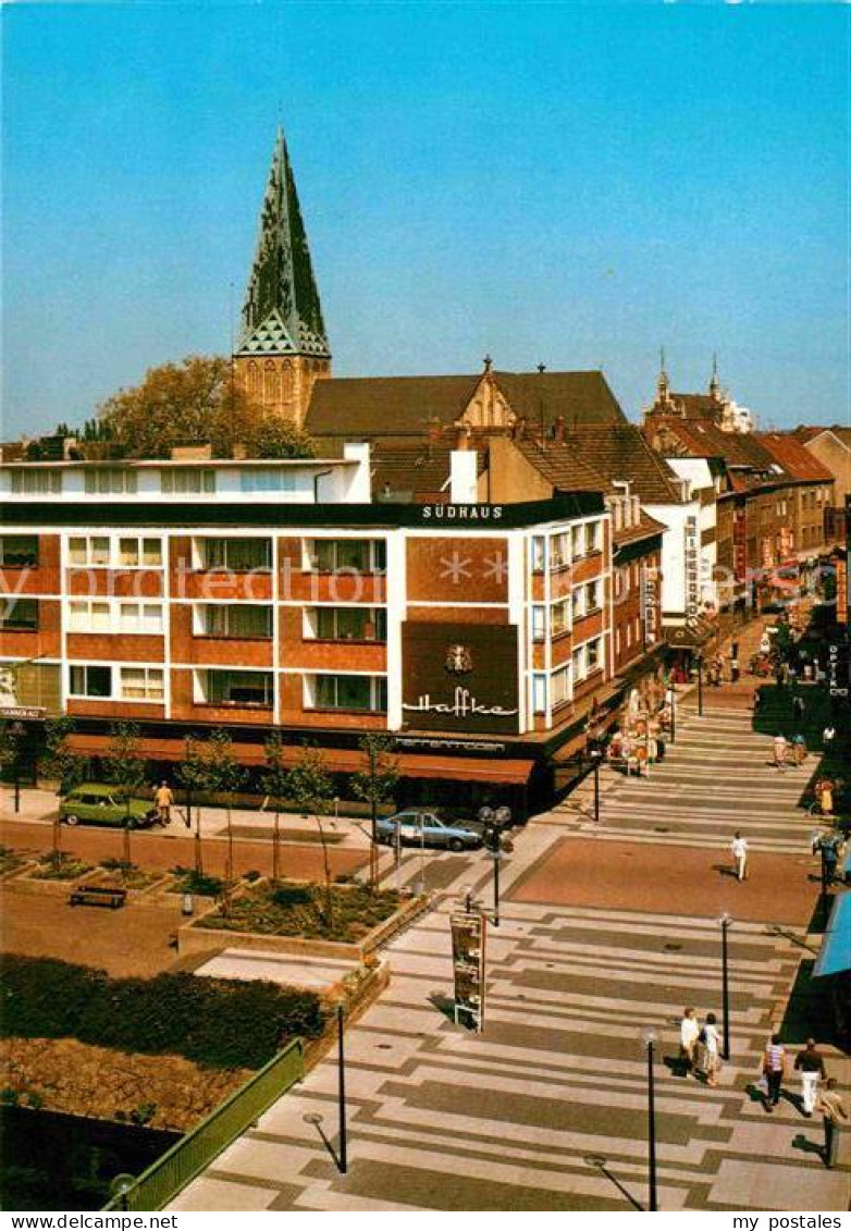 72903708 Bocholt Westfalen Neustrasse mit St Georg Bocholt