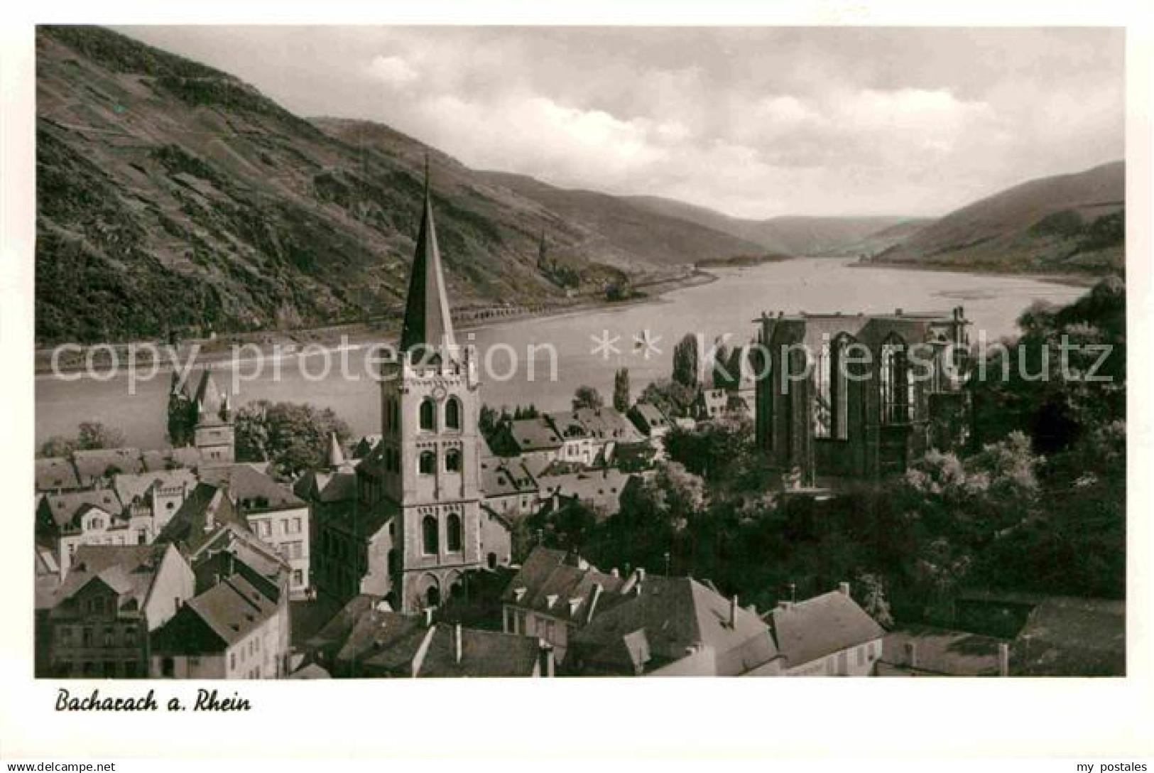 72912509 Bacharach Rhein Rheinpartie Bacharach