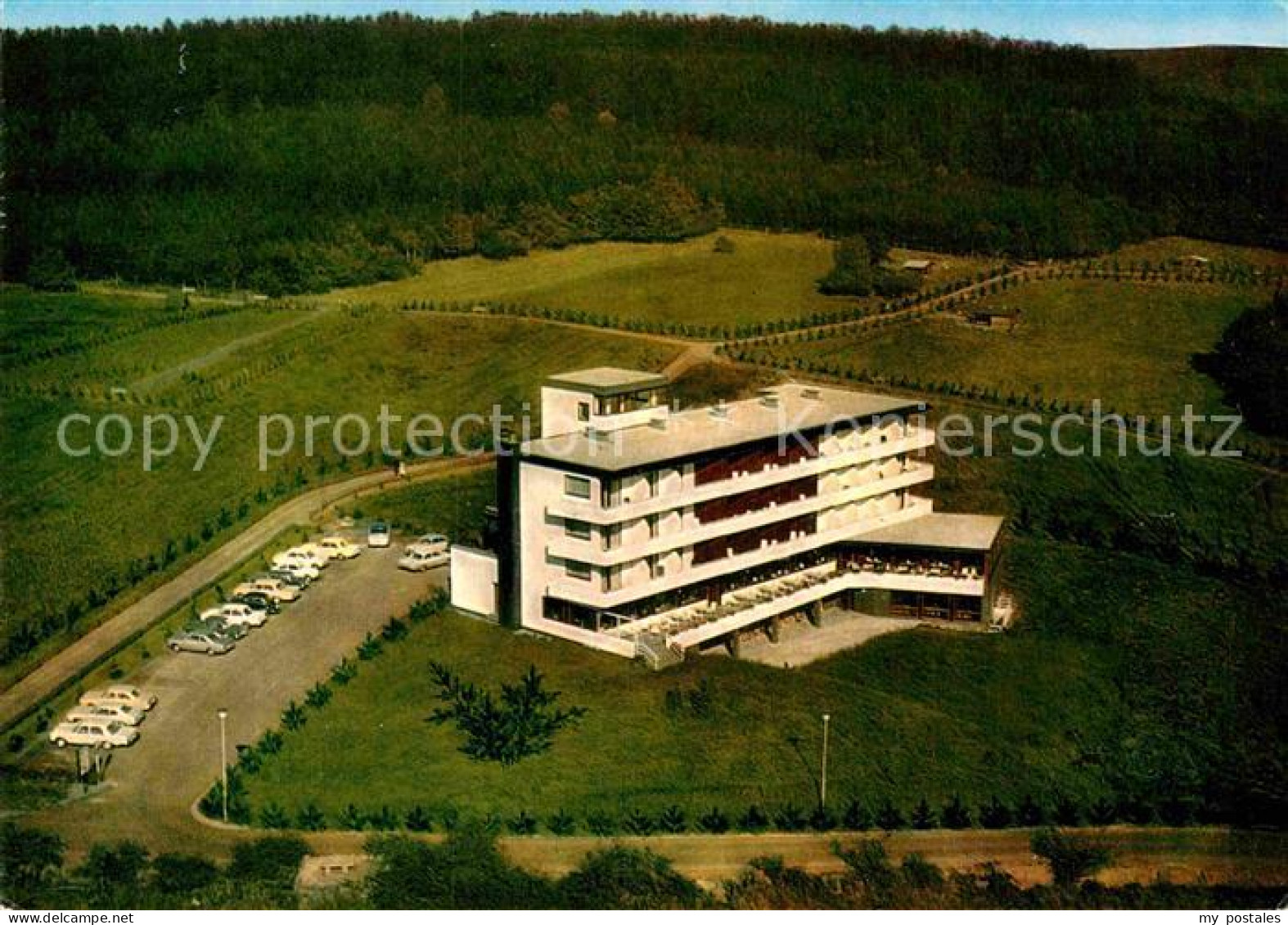 72913712 Bad Marienberg Fliegeraufnahme Kneipp-Kurhotel-Wildpark Bad Marienberg