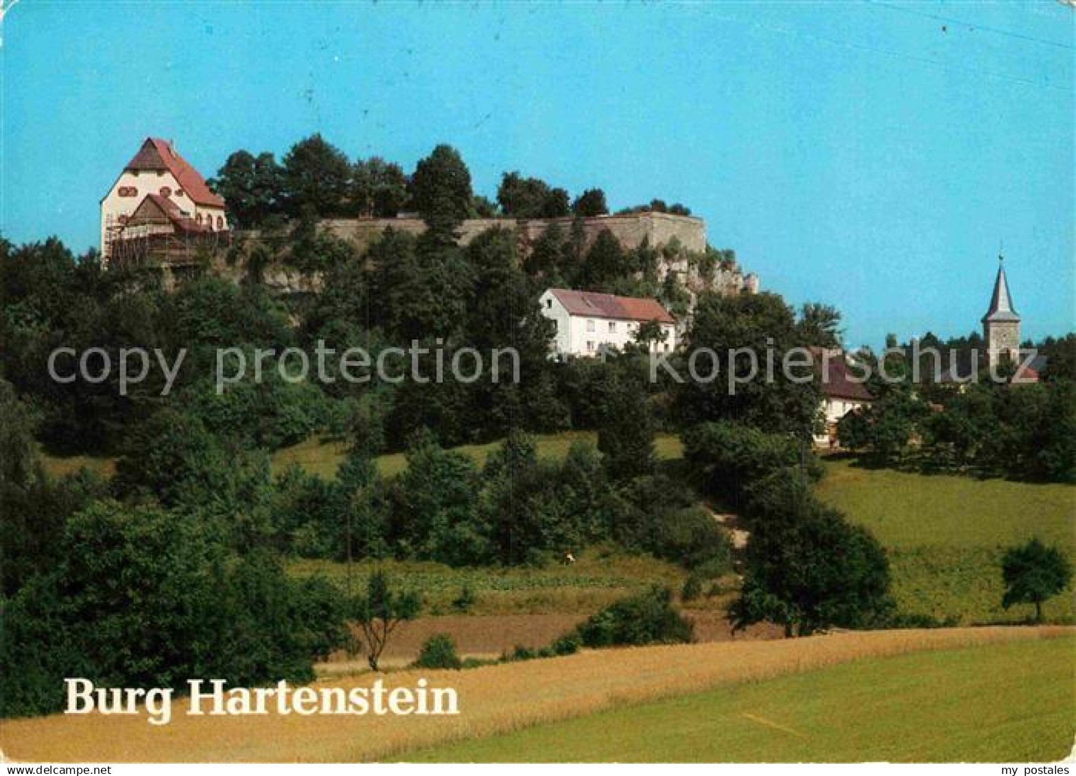 72914955 Hartenstein Mittelfranken Burg Hartenstein Kirche