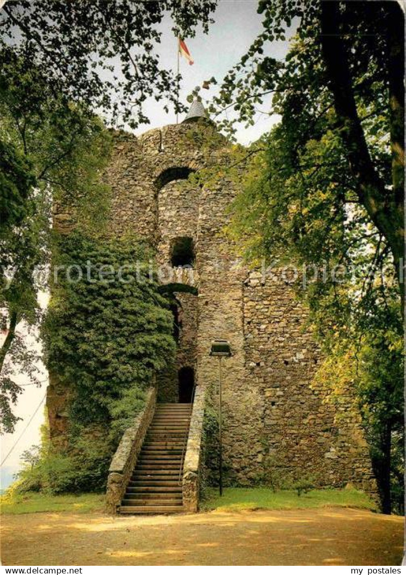 72917067 Saarburg Saar Bergfried der Saarburg