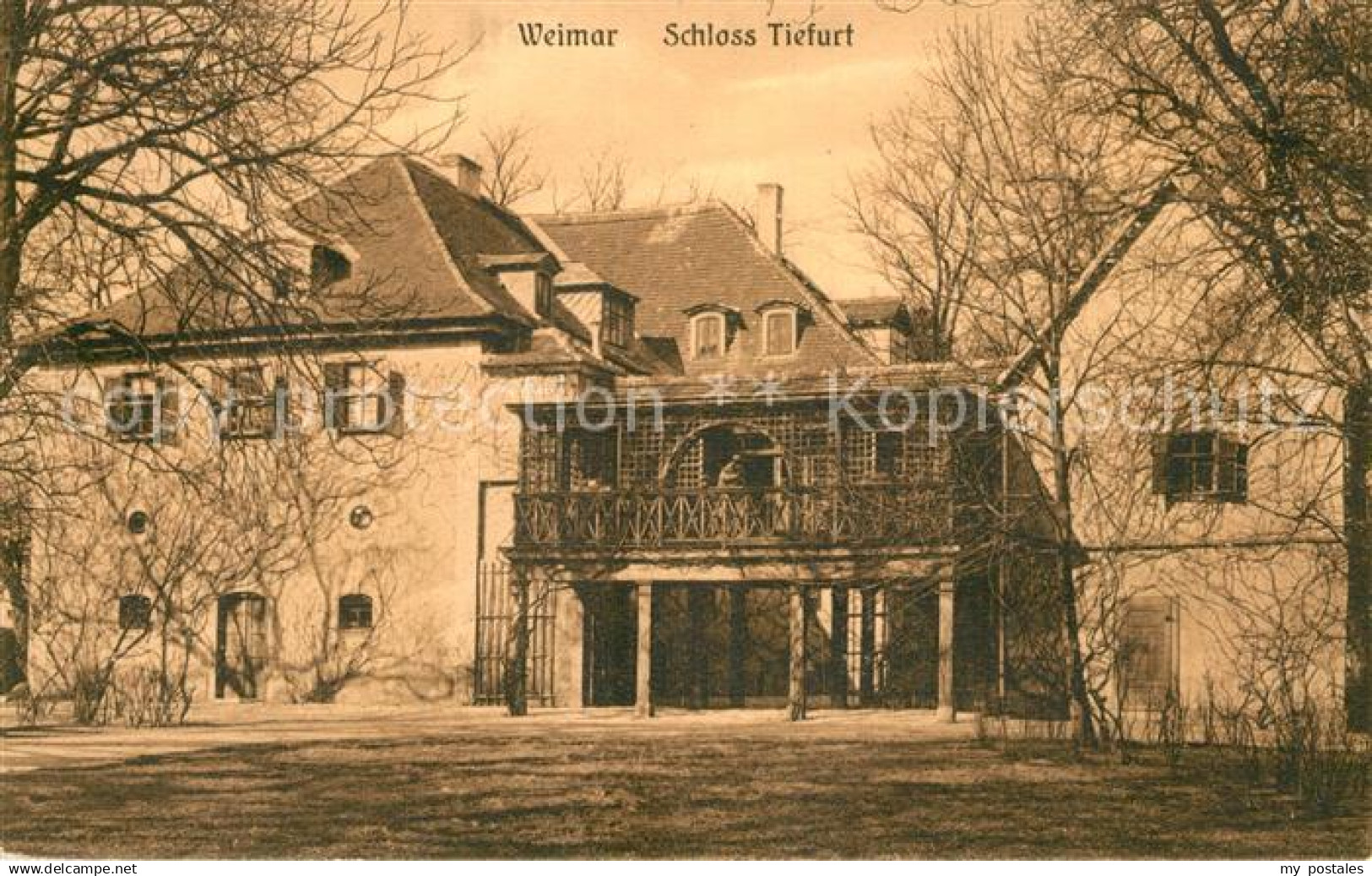 72920248 Weimar Thueringen Schloss Tiefurt Weimar